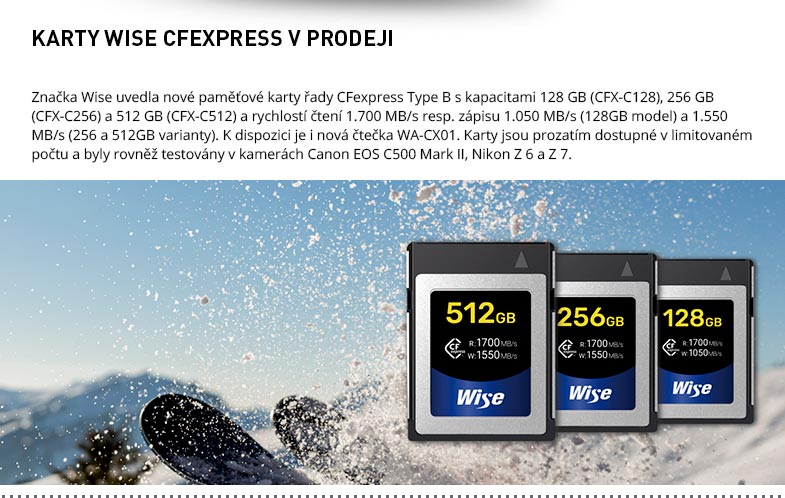 WISE CFEXPRESS V PRODEJI