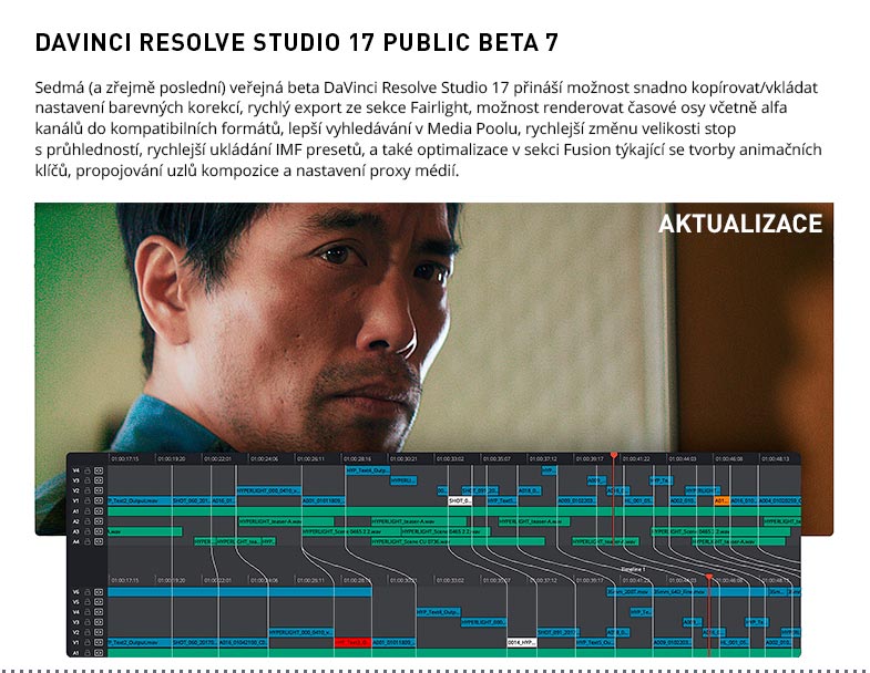 DAVINCI RESOLVE STUDIO 17 PUBLIC BETA 7