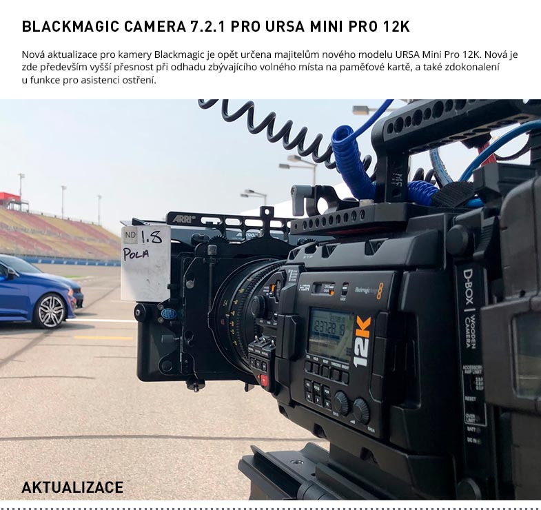 BLACKMAGIC CAMERA URSA MINI PRO 12K