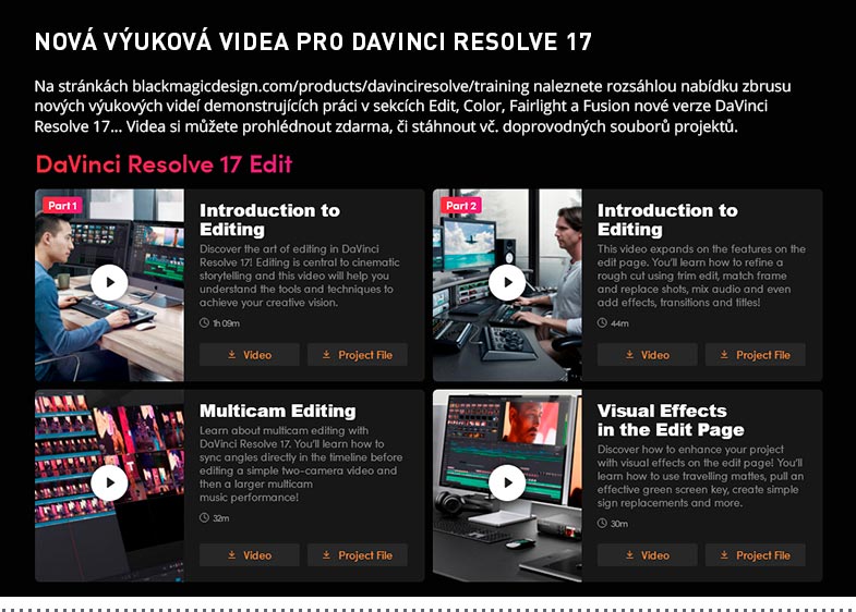 VIDEA PRO DAVINCI RESOLVE 17