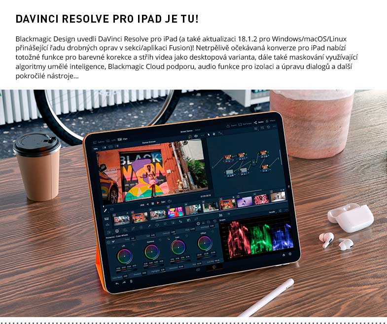 DAVINCI RESOLVE PRO IPAD