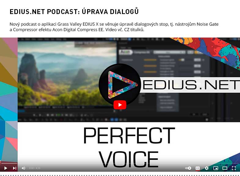 EDIUS PODCAST