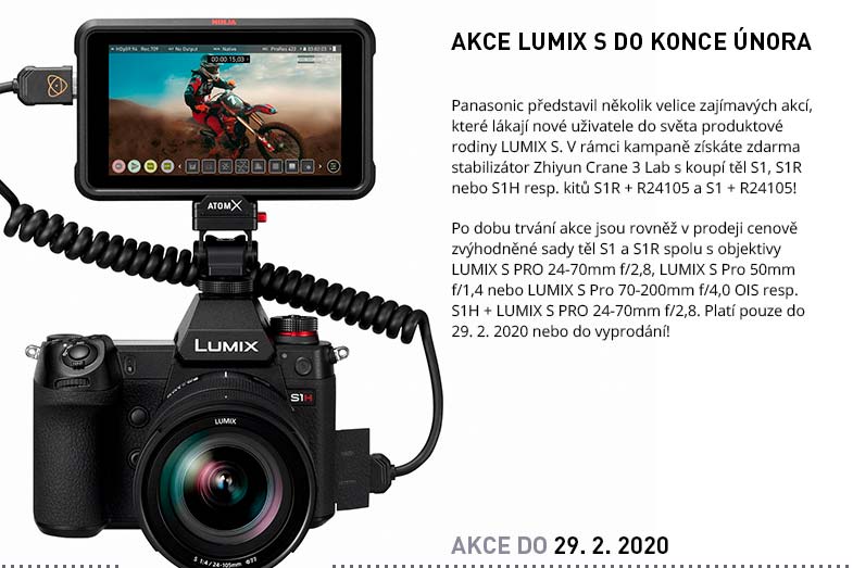 AKCE LUMIX S DO KONCE UNORA