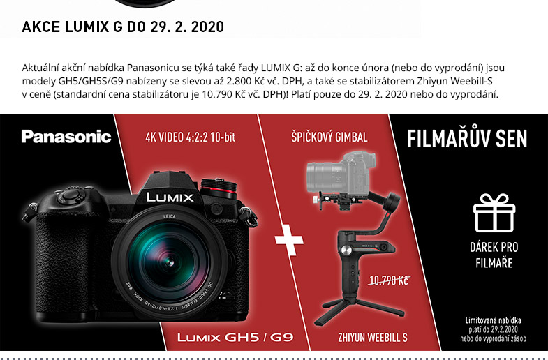 AKCE LUMIX G DO 29. 2. 2020