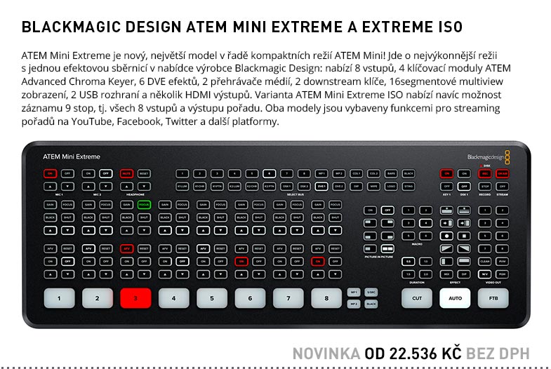 BLACKMAGIC DESIGN ATEM MINI EXTREME