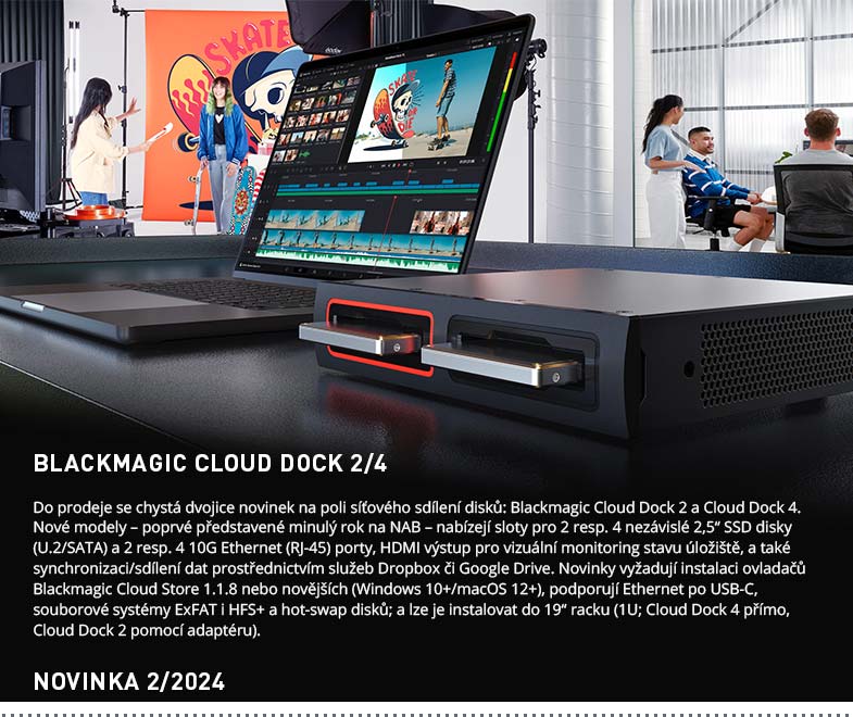 BLACKMAGIC CLOUD DOCK