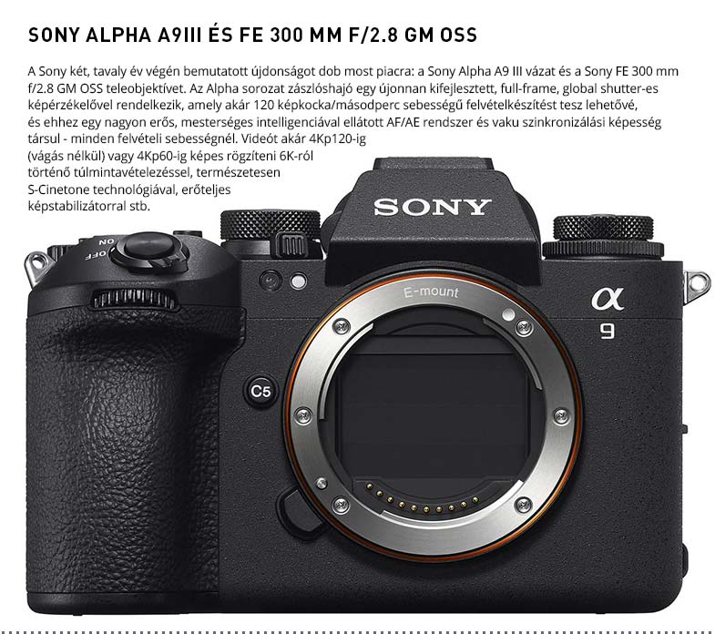 SONY ALPHA A9III