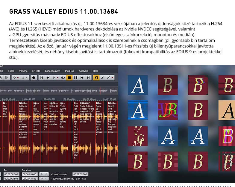 GRASS VALLEY EDIUS 11 13684