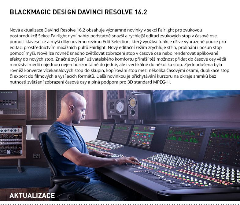 BLACKMAGIC DESIGN DAVINCI RESOLVE 16.2