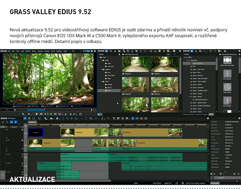 GRASS VALLEY EDIUS 9.52