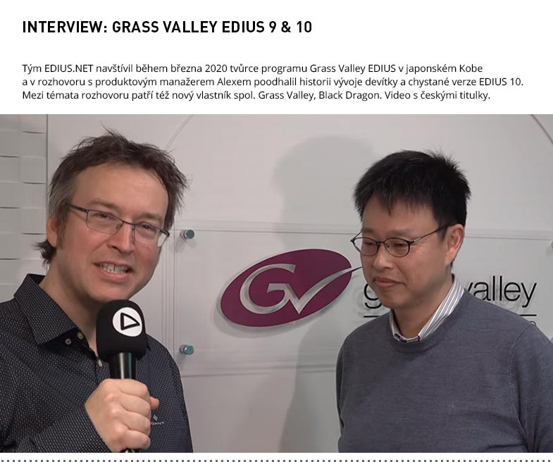 INTERVIEW GRASS VALLEY EDIUS 9 A 10