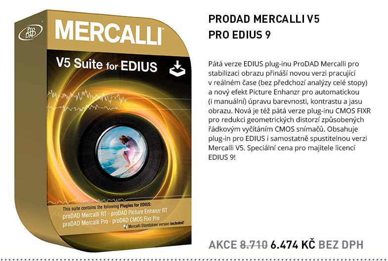 PRODAD MERCALLI V5 PRO EDIUS 9