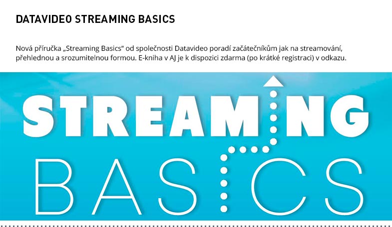 DATAVIDEO STREAMING BASICS