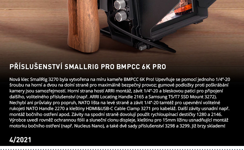 SMALLRIG PRO BMPCC 6K PRO