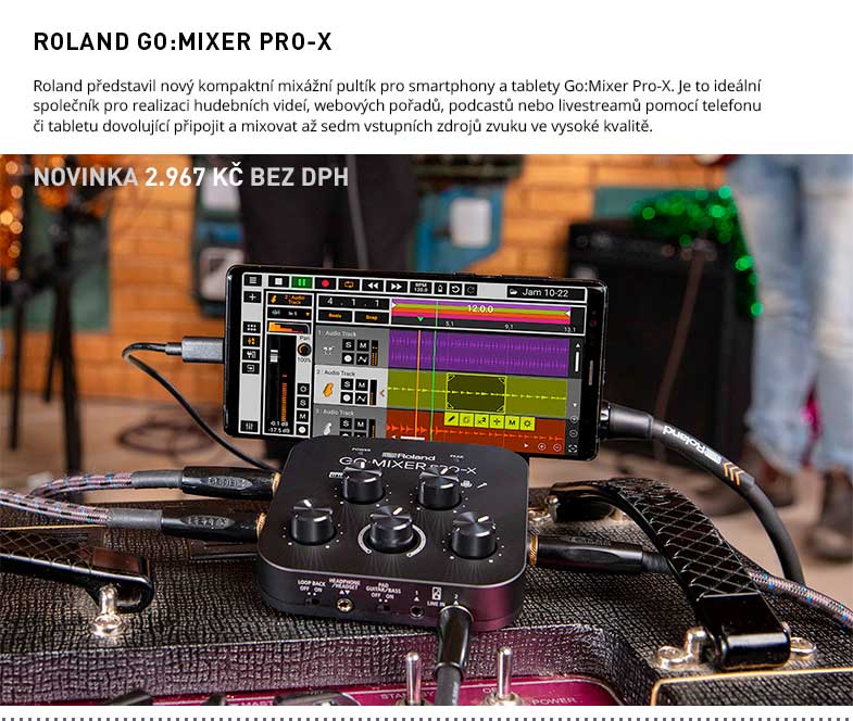 ROLAND GO MIXER PRO X