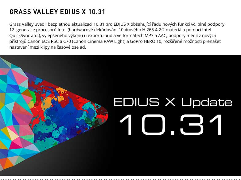 EDIUS X 10.31