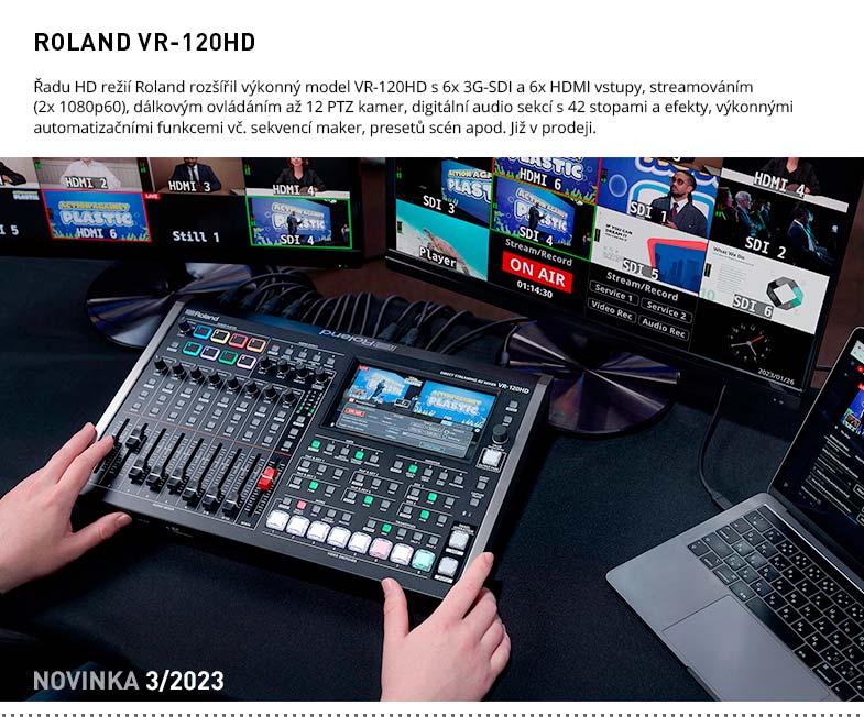 ROLAND VR 120HD