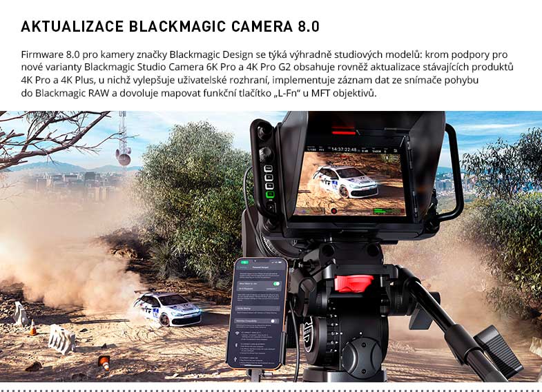 BLACKMAGIC CAMERA 8 0