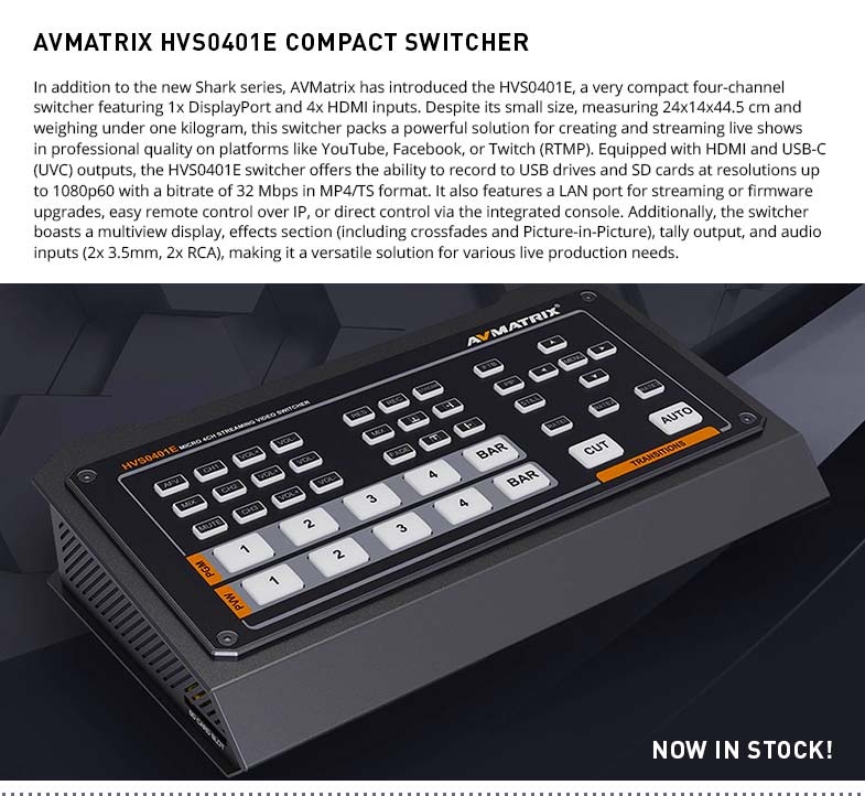 AVMATRIX HVS0401E