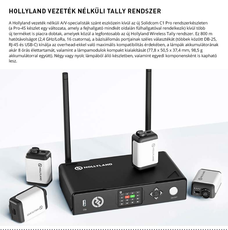 HOLLYLAND WIRELESS TALLY