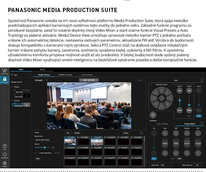 PANASONIC MEDIA PRODUCTION SUITE