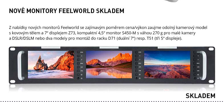 MONITORY FEELWORLD SKLADEM