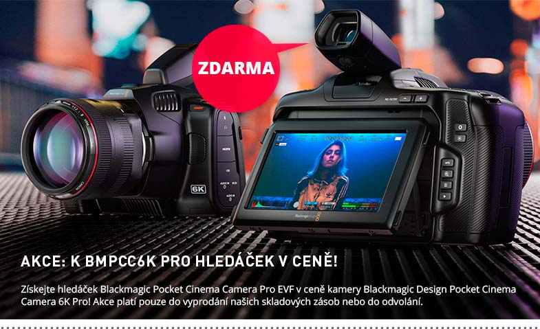 BMPCC6K PRO AKCE