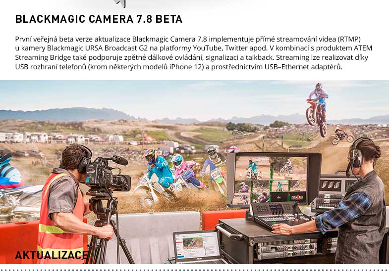 BLACKMAGIC CAMERA 7.8 BETA