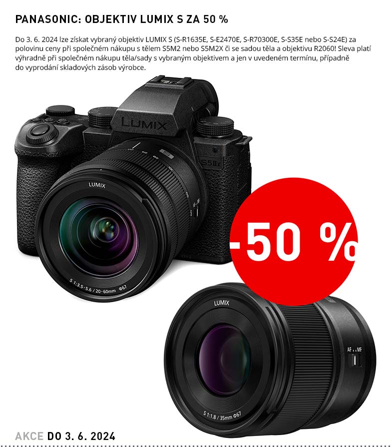 PANASONIC LUMIX S PROMO