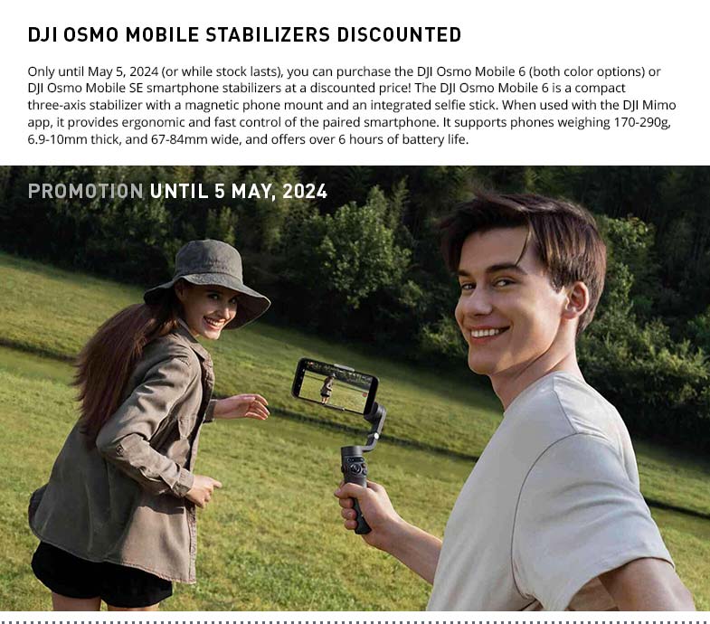 DJI OSMO MOBILE PROMO