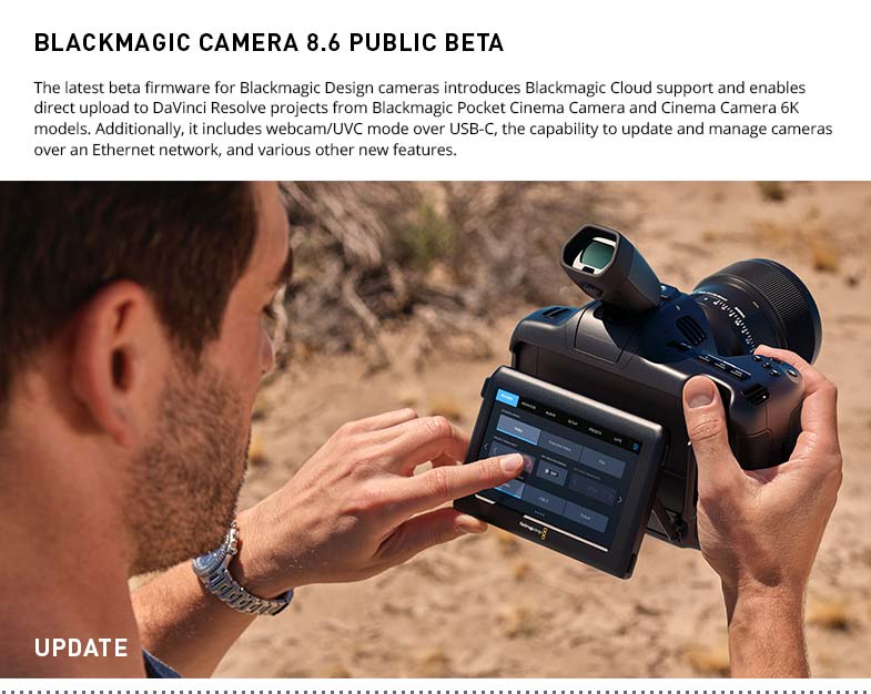 BLACKMAGIC CAMERA FW