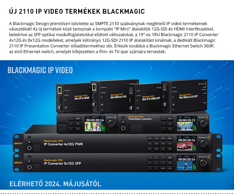 BLACKMAGIC 2110 IP