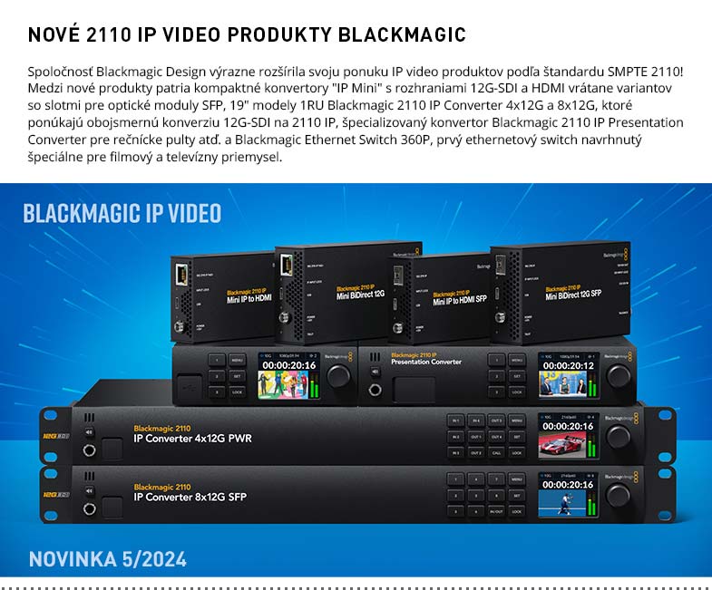 BLACKMAGIC 2110 IP