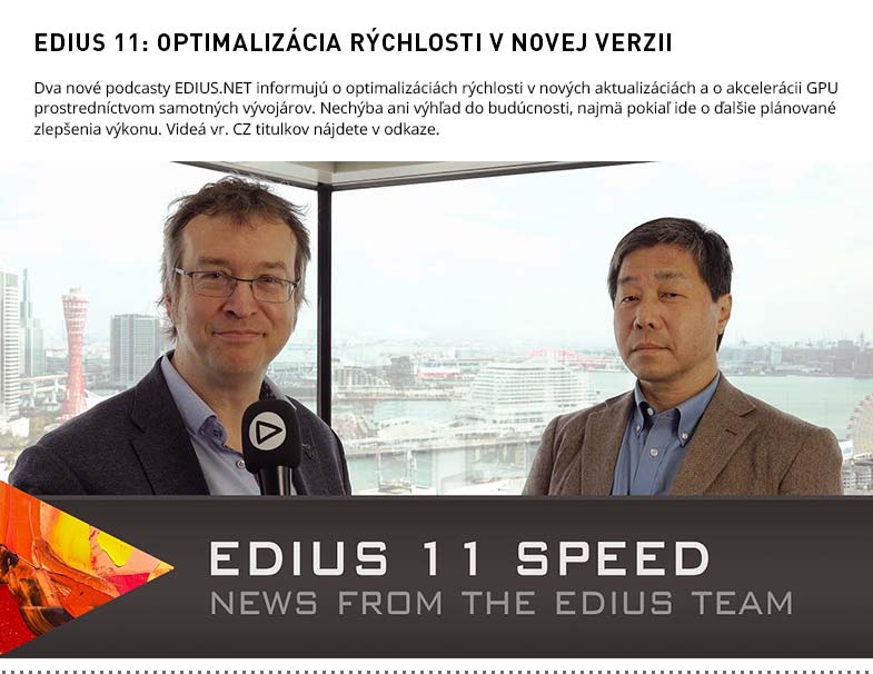 EDIUS 11 PODCAST