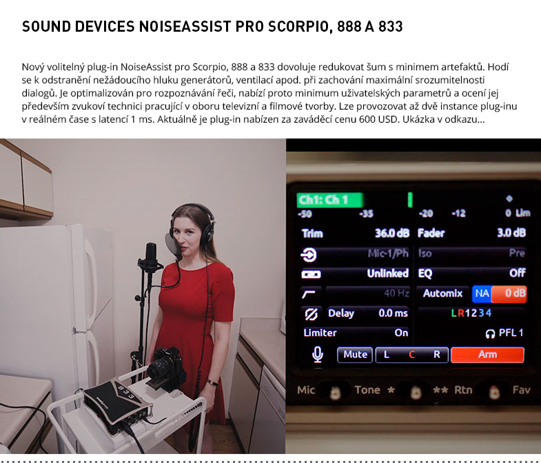 SOUND DEVICES NOISEASSIST