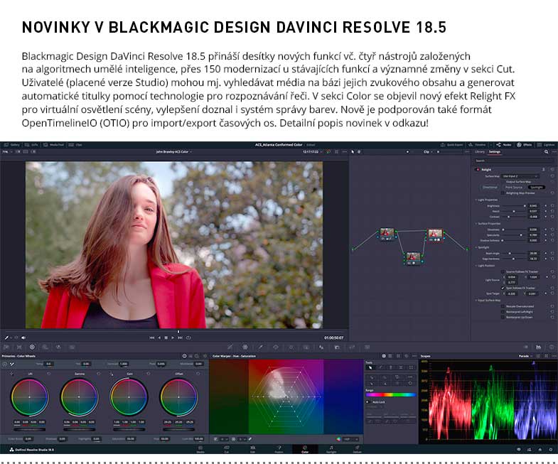 BLACKMAGIC DESIGN DAVINCI RESOLVE 18P5 INTRO