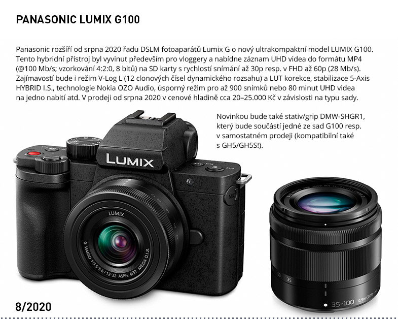 PANASONIC LUMIX G100