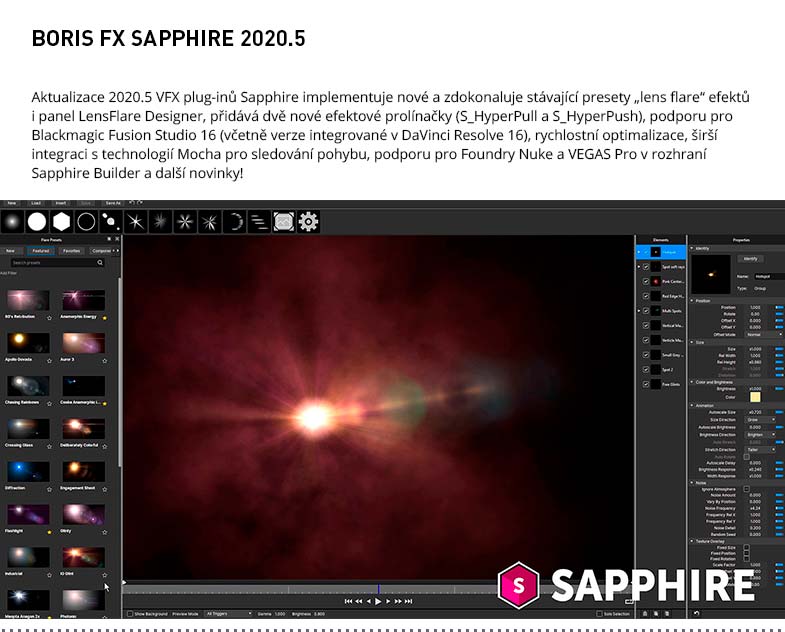 BORIS FX SAPPHIRE 2020.5