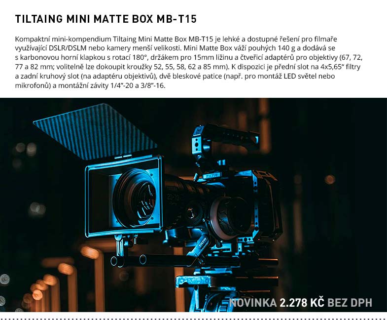 TILTAING MINI MATTE BOX MB-T15