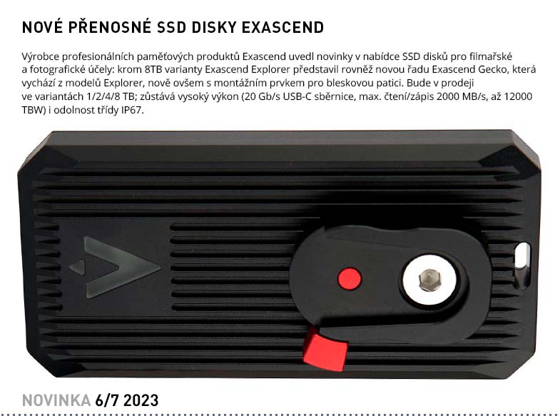 SSD DISKY EXASCEND