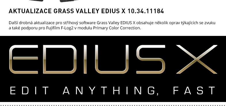 GRASS VALLEY EDIUS X 10 34 111848