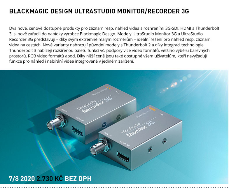 ULTRASTUDIO MONITOR RECORDER 3G