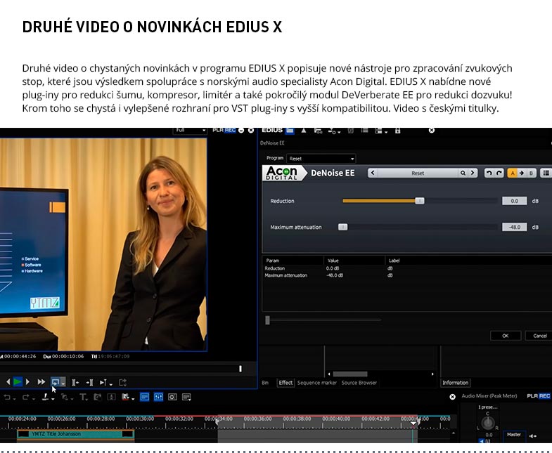 EDIUS X PREVIEW 2