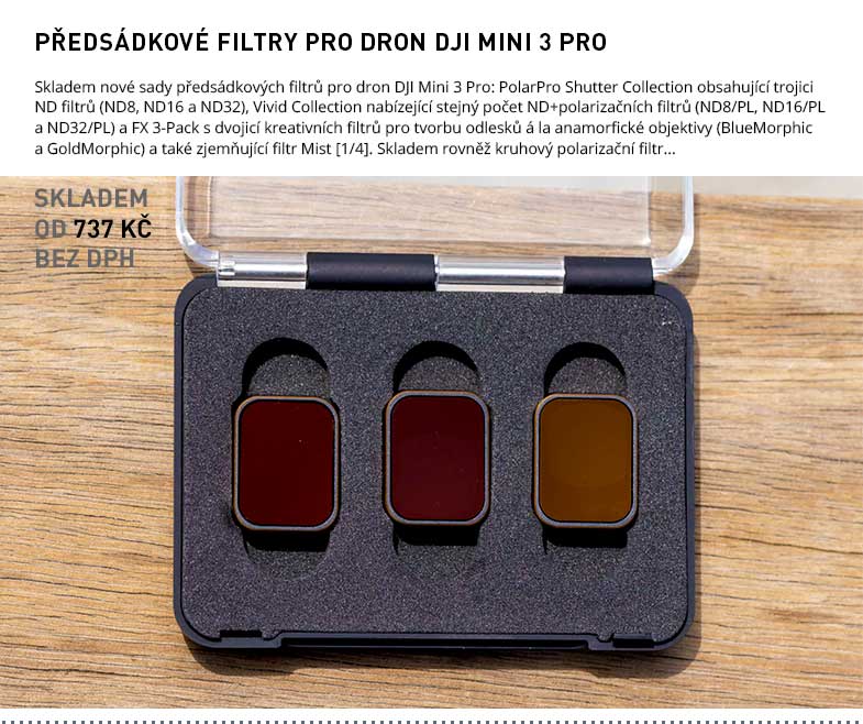 FILTRY PRO DJI MINI 3 PRO