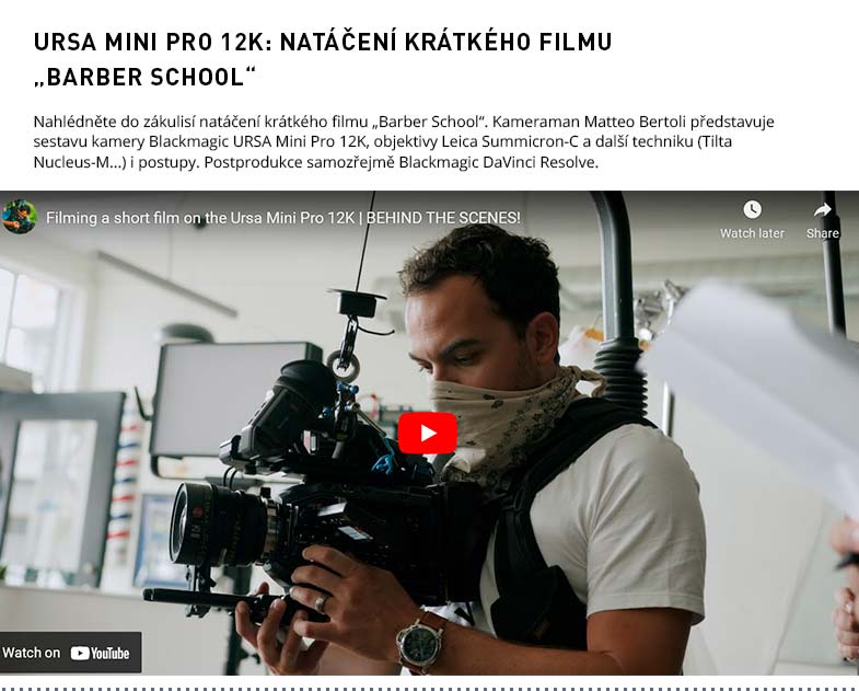 ŠKOLA BRIJAČA URSA MINI 12K
