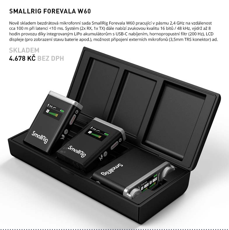 SMALLRIG FOREVALA W60