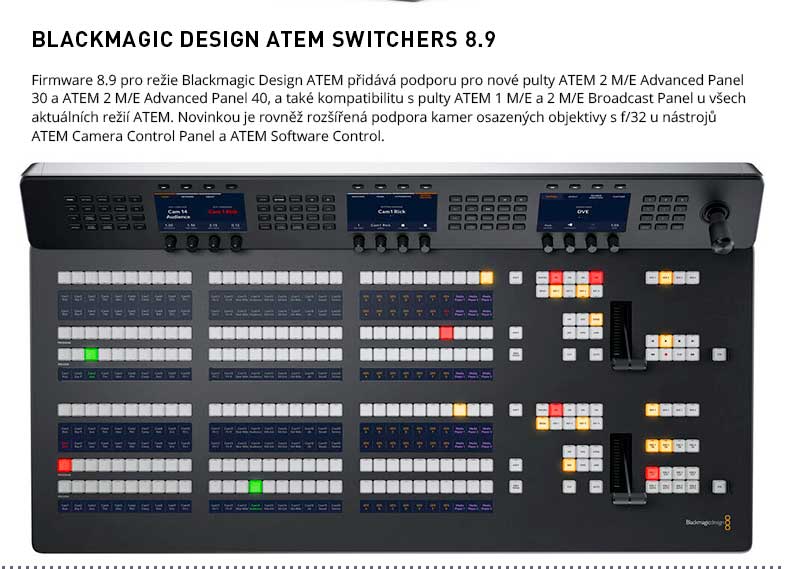 ATEM SWITCHERS