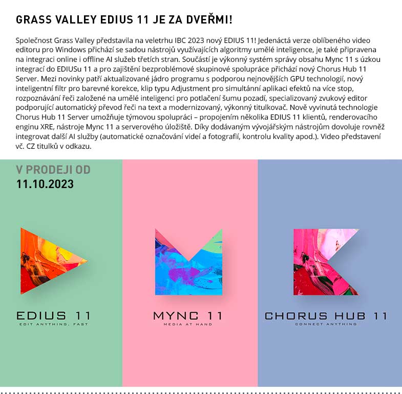 GRASS VALLEY EDIUS 11
