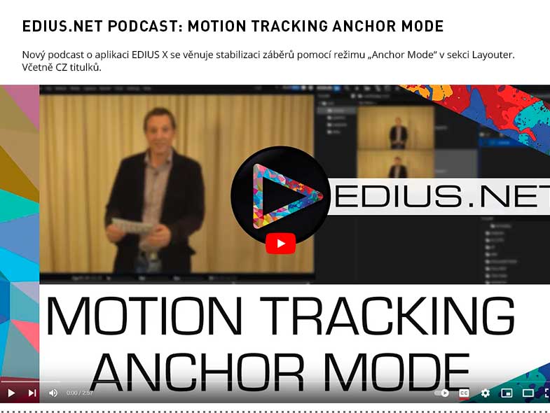 EDIUS NET PODCAST