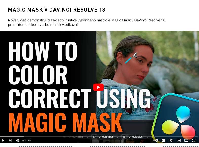 MAGIC MASK V DAVINCI RESOLVE 18